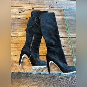 Sam Edelman over the knee boots with heel 7.5